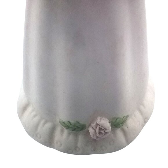 Growing Up Birthday Girls 5 Enesco 3.75" Celebration Blond Hair Blue Dress 1981 - Picture 8 of 16